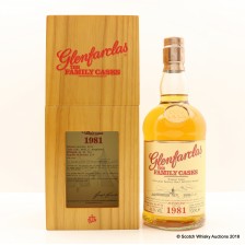 GLENFARCLAS 1981 FAMILY CASK  1081