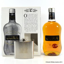 JURA 10 YEAR OLD WITH JURA HIP FLASK