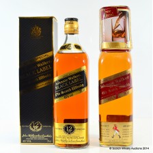 Johnnie Walker Black Label Johnnie Walker Red Label With Glass