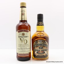 Chivas Regal 12 Seagram Crown Royal Set