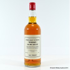 Macallan Glenlivet As We Get It 104 Proof