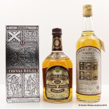 Chivas Regal 12 Flower Of Scotland Blended Whisky Wigan R L F C