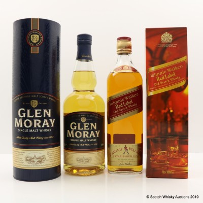 Glen Moray Elgin Classic & Johnnie Walker Red Label