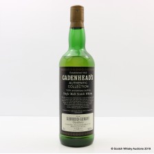 Glenfiddich Glenlivet 1979 12 Cadenhead S