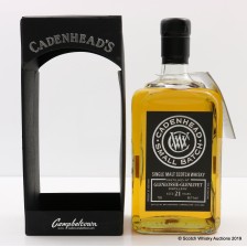 GLENLOSSIE GLENLIVET 1993 21 YEAR OLD CADENHEAD S