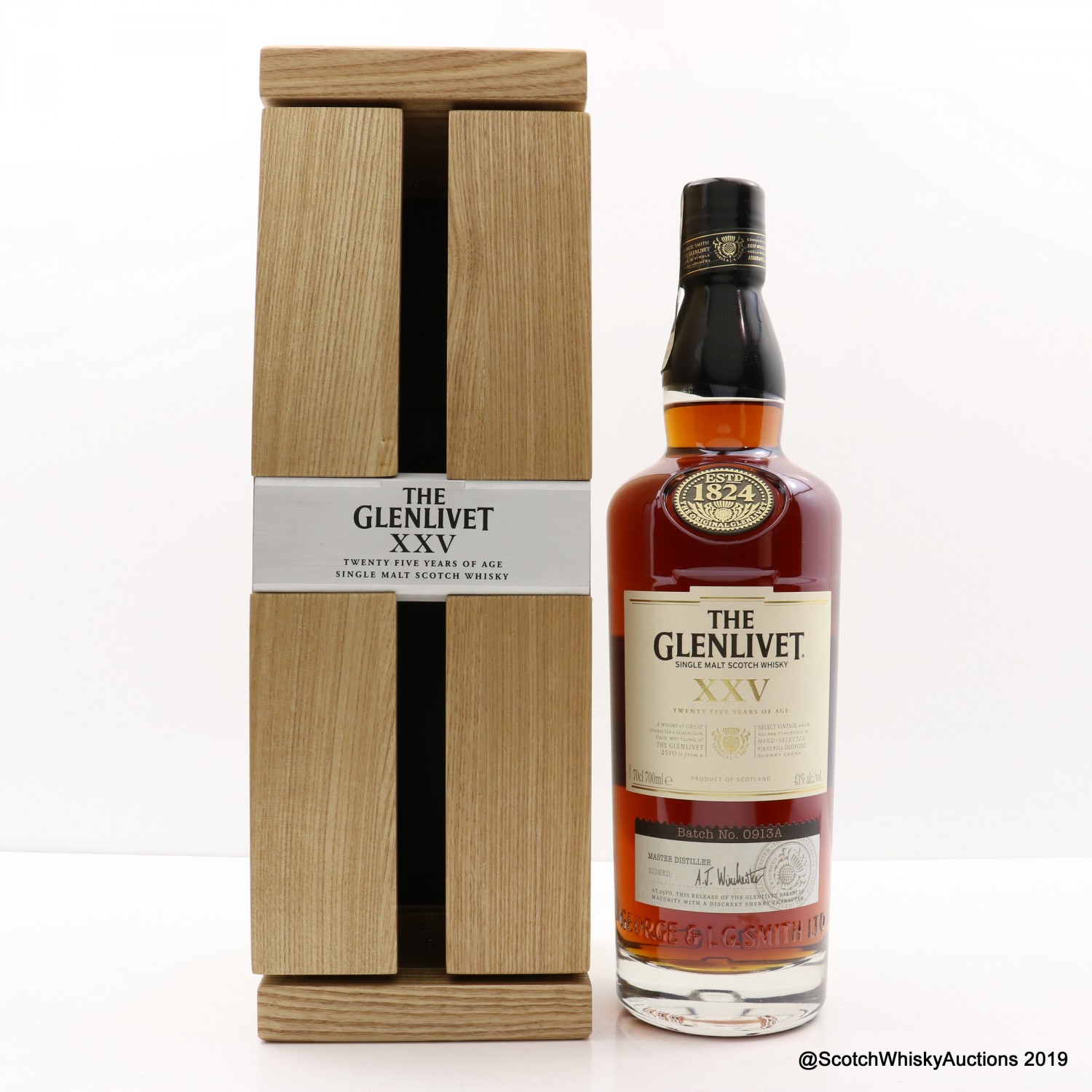 Glenlivet XXV 25 Year Old The 95th Auction Scotch Whisky Auctions