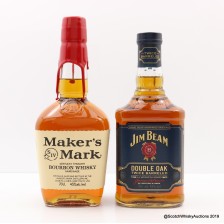 Maker S Mark Jim Beam Double Oak 2 X 70cl