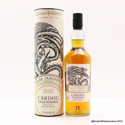 Cardhu Game of Thrones 'House Targaryen' 75cl