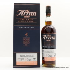 ARRAN 1997 21 YEAR OLD LIMITED EDITION FOR WWW ARRANWHISKY COM