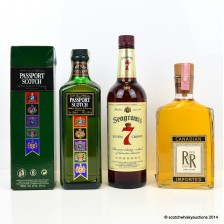 ASSORTED BLENDED WHISKIES X 3 INCLUDING PASSPORT SCOTCH