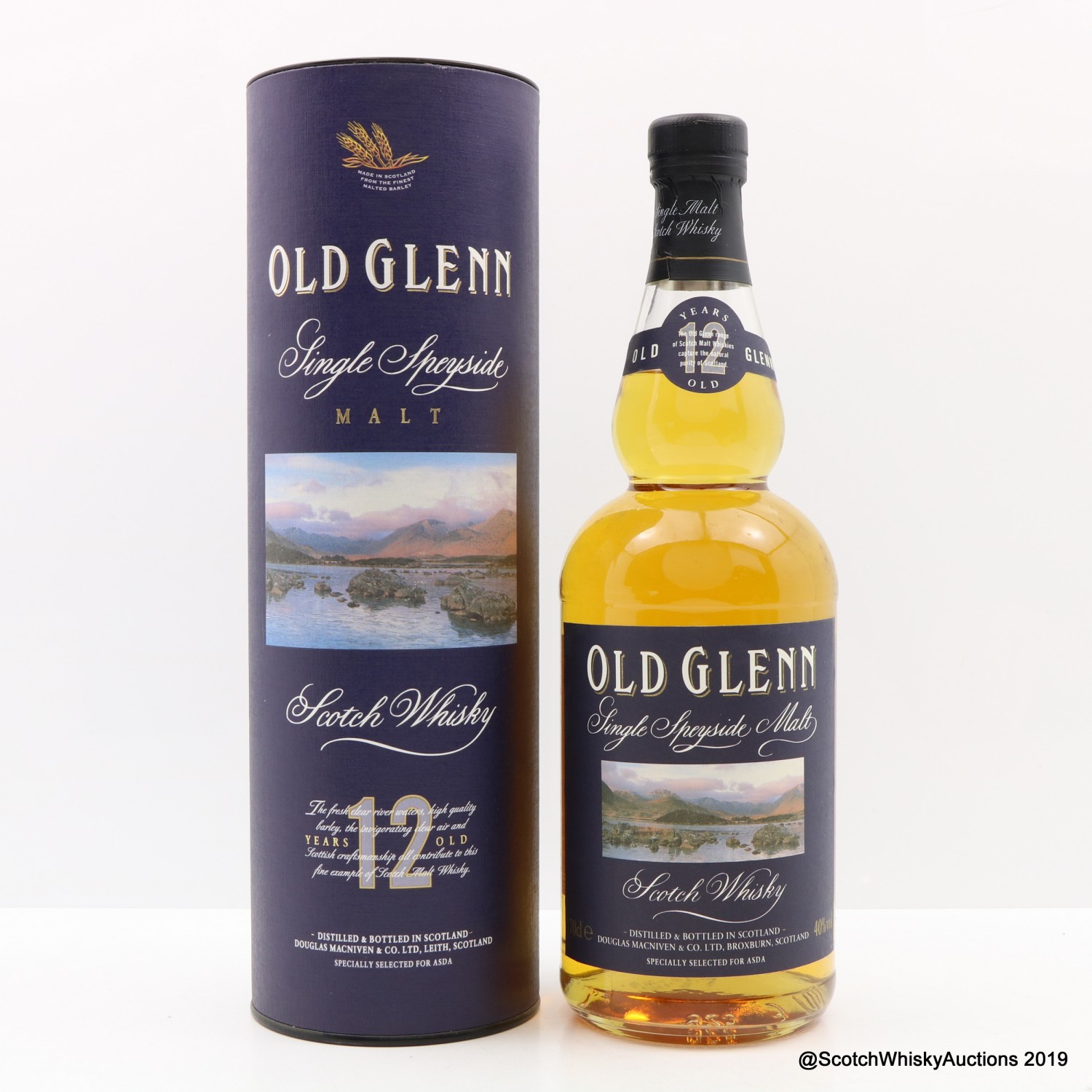 Old Glenn 12 Year Old For ASDA The 95th Auction Scotch Whisky Auctions