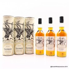 Talisker Game Of Thrones House Greyjoy 3 X 70cl