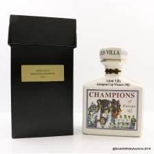 POINTERS ASTON VILLA EUROPEAN CUP WINNERS 1982 COMMEMORATIVE CERAMIC DECANTER