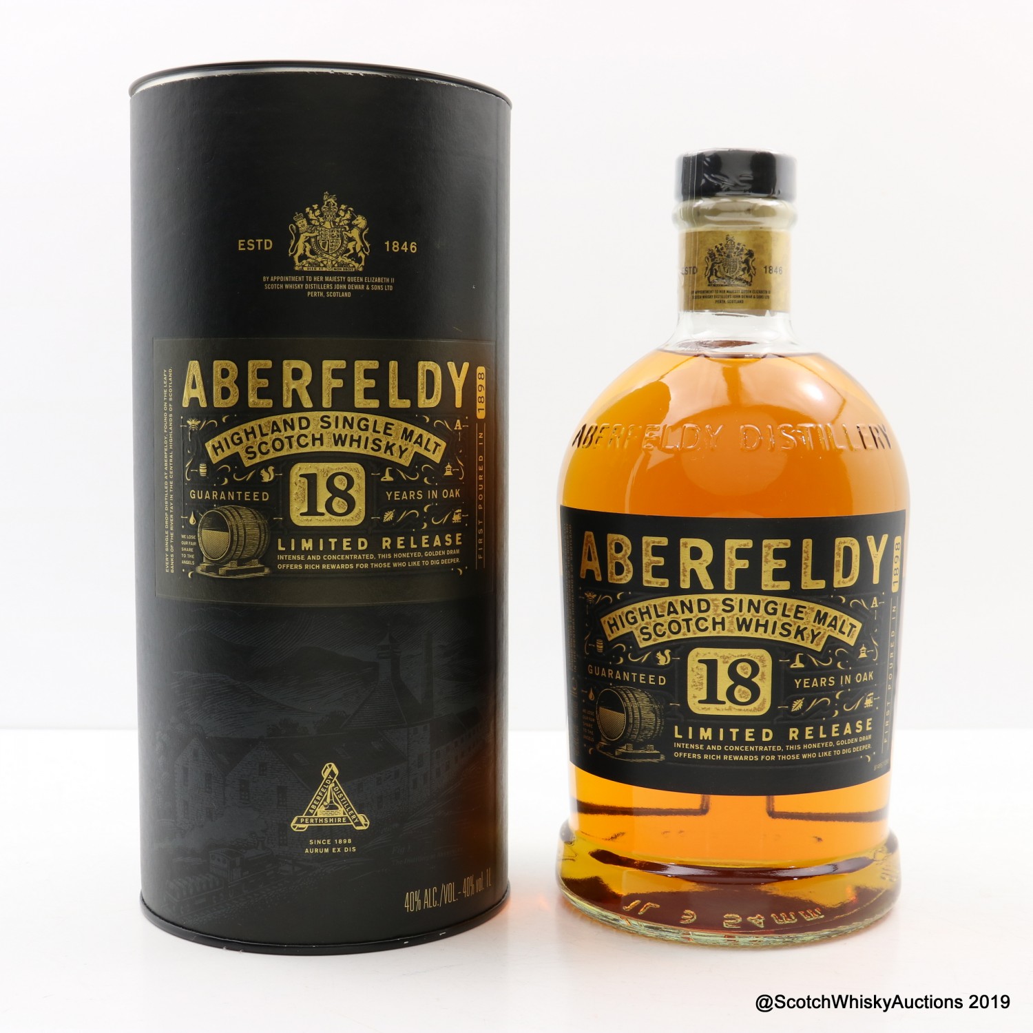 Aberfeldy 18 Year Old 1L The 95th Auction Scotch Whisky Auctions