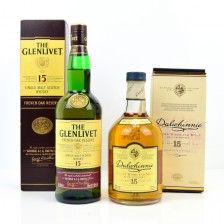 Dalwhinnie 15 Glenlivet 15 French Oak Reserve