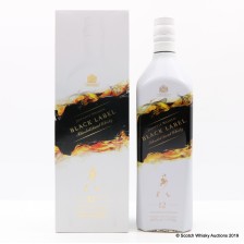 JOHNNIE WALKER 12 YEAR OLD BLACK LABEL MATTIA BIAGI SHADOW EDITION 1L