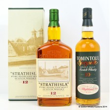 Strathisla 12 Tomintoul 10