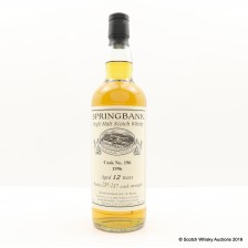 Springbank 1996 12 Private Cask 196