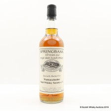 Springbank 10 For Wattenscheider Malt Whisky Society E V