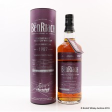 BENRIACH 1987 27 YEAR OLD TAWNY PORT FINISH CASK  3825
