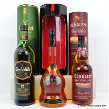 Glenfiddich 12 Speyside 15 Old Glenn Highland Malt 12