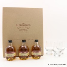 GLENROTHES  SECRETS OF THE VINTAGE SINGLE MALT  GIFT SET 3 X 10CL