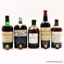 MACALLAN REPLICAS 1841  1861  1874  1876   1851 INSPIRATION 5 X 70CL