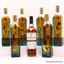 Johnnie Walker Blue Label Cities Editions 6 X 70cl Macallan 2002 Exceptional Cask 2 2018 Release