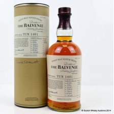 BALVENIE TUN 1401 BATCH  6 SIGNED