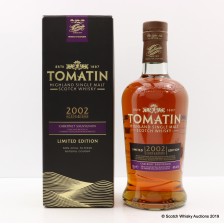 Tomatin 2002 14 Cabernet Sauvignon Matured Limited Edition