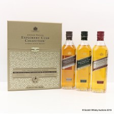 JOHNNIE WALKER EXPLORER S CLUB COLLECTION 3 X 20CL