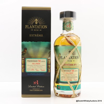 Trinidad 2002 14 Year Old Plantation Rum