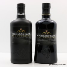 HIGHLAND PARK THE DOLPHINS ROYAL NAVY SUBMARINE SERVICE BOTTLING 2 X 70CL