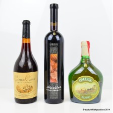 ASSORTED GREEK WINES 3 X 75CL INCLUDING CHATEAU CARRAS ROUGE