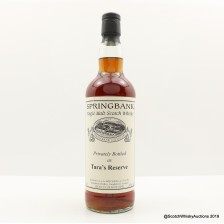 Springbank Tara S Reserve Private Bottling