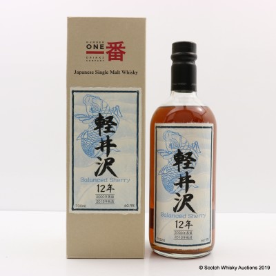 Karuizawa 2000 12 Year Old Balanced Sherry Cask #7590