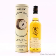 BRORA 1981 19 YEAR OLD SIGNATORY