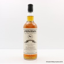 Springbank 8 Private Cask To Celebrate 140 Years Of The Machrihanish Golf Club