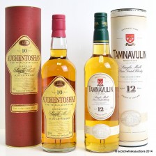 Auchentoshan 10 Old Style Tamnavulin 12