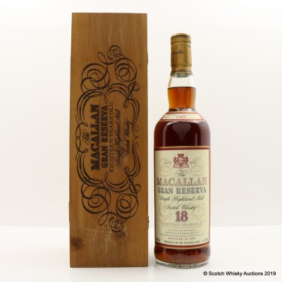 Macallan 1980 18 Year Old Gran Reserva