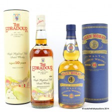 Edradour 10 Glen Moray 12