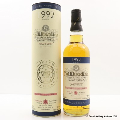 Tullibardine 1992 Vintage