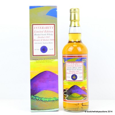 Inverarity 1997 12 Year Old Blended Whisky Limited Edition Alasdair Gray