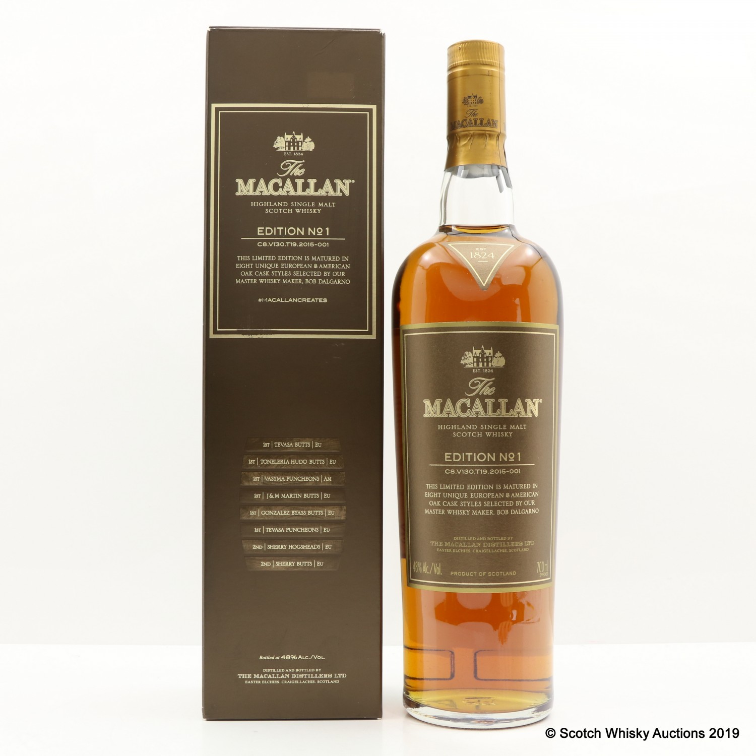 Macallan Edition No1 The 96th Auction Scotch Whisky Auctions
