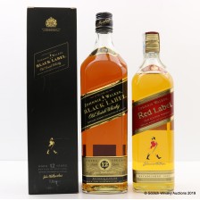 Johnnie Walker 12 Black Label Johnnie Walker Red Label