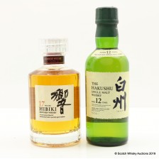Hibiki 17 18cl Hakushu 12 18cl