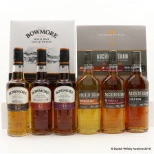 Auchentoshan Ultimate Collection 3 X 20cl Bowmore Collection 3 X 20cl