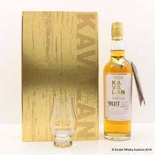 KAVALAN SOLIST EX BOURBON GIFT SET WITH GLASS