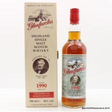 GLENFARCLAS 1990 SPIRIT OF INDEPENDENCE EDITION 21 THOMAS CARLYLE