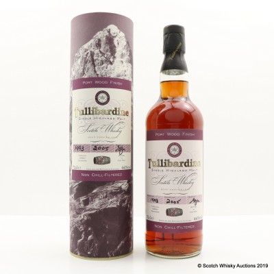 Tullibardine 1993 Port Wood Finish